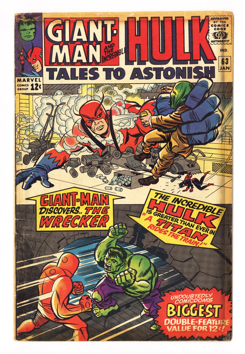 Tales to Astonish Vol 1 63 GD/VG (3.0) (1965) 