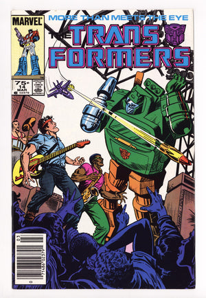 The Transformers 14 Mid Grade (1986) Newsstand