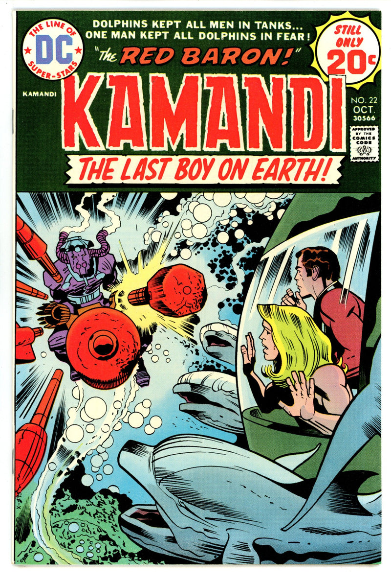 Kamandi, the Last Boy on Earth 22 VF/NM (9.0) (1974) 