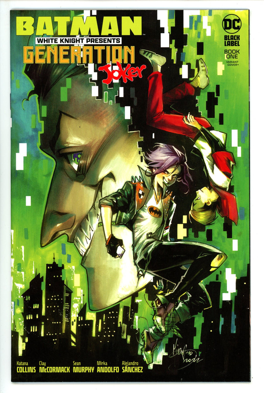 Batman: White Knight Presents: Generation Joker 1 High Grade (2023) Andolfo Variant 