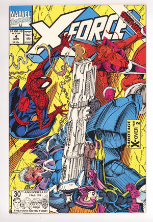 X-Force Vol 1 4 High Grade (1991)