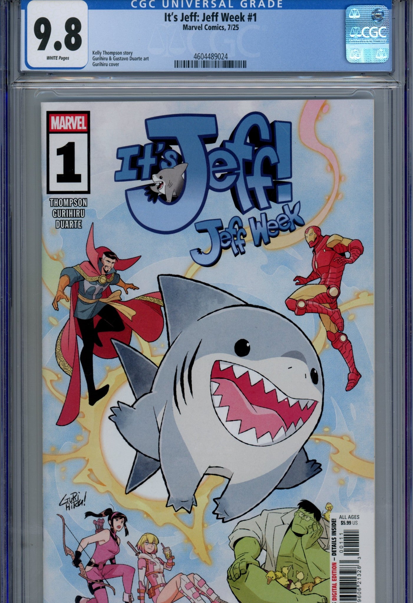 It's Jeff: Jeff Week 1 CGC 9.8 (NM/M) (2025) 