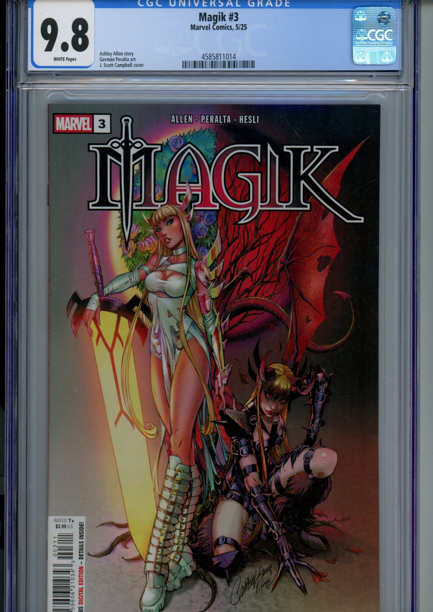 Magik Vol 2 3 CGC 9.8 (NM/M) (2025) 