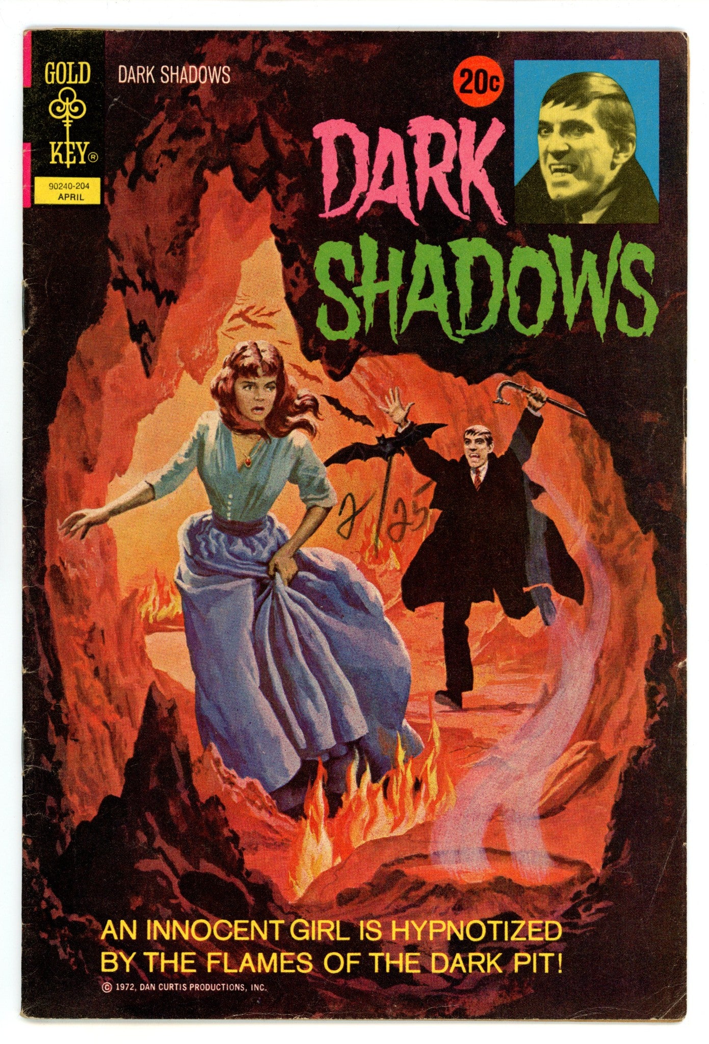 Dark Shadows 13 VG/FN (5.0) 20c Variant (1972) 