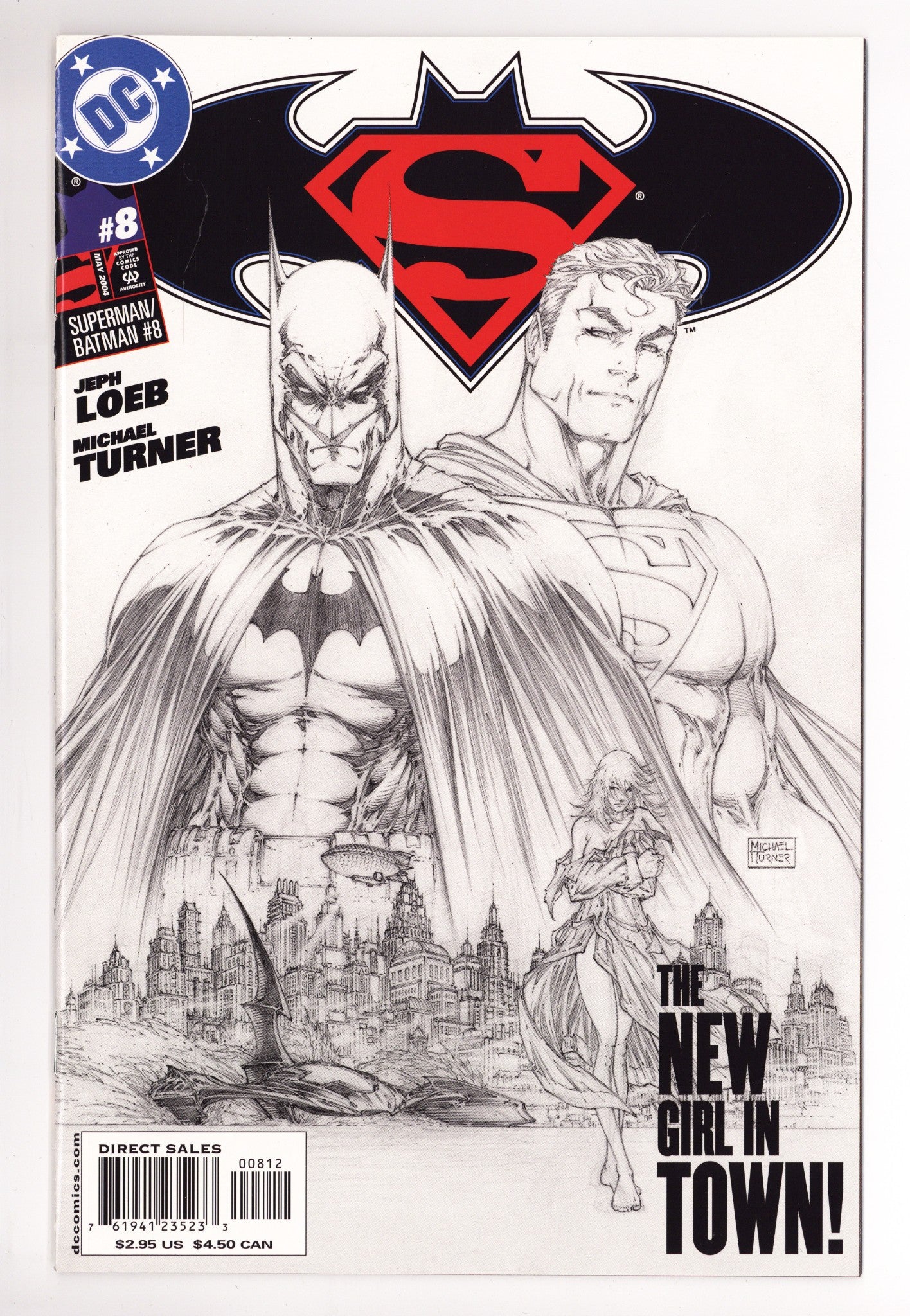 Superman / Batman 8 Mid Grade (2004) 2nd Print 