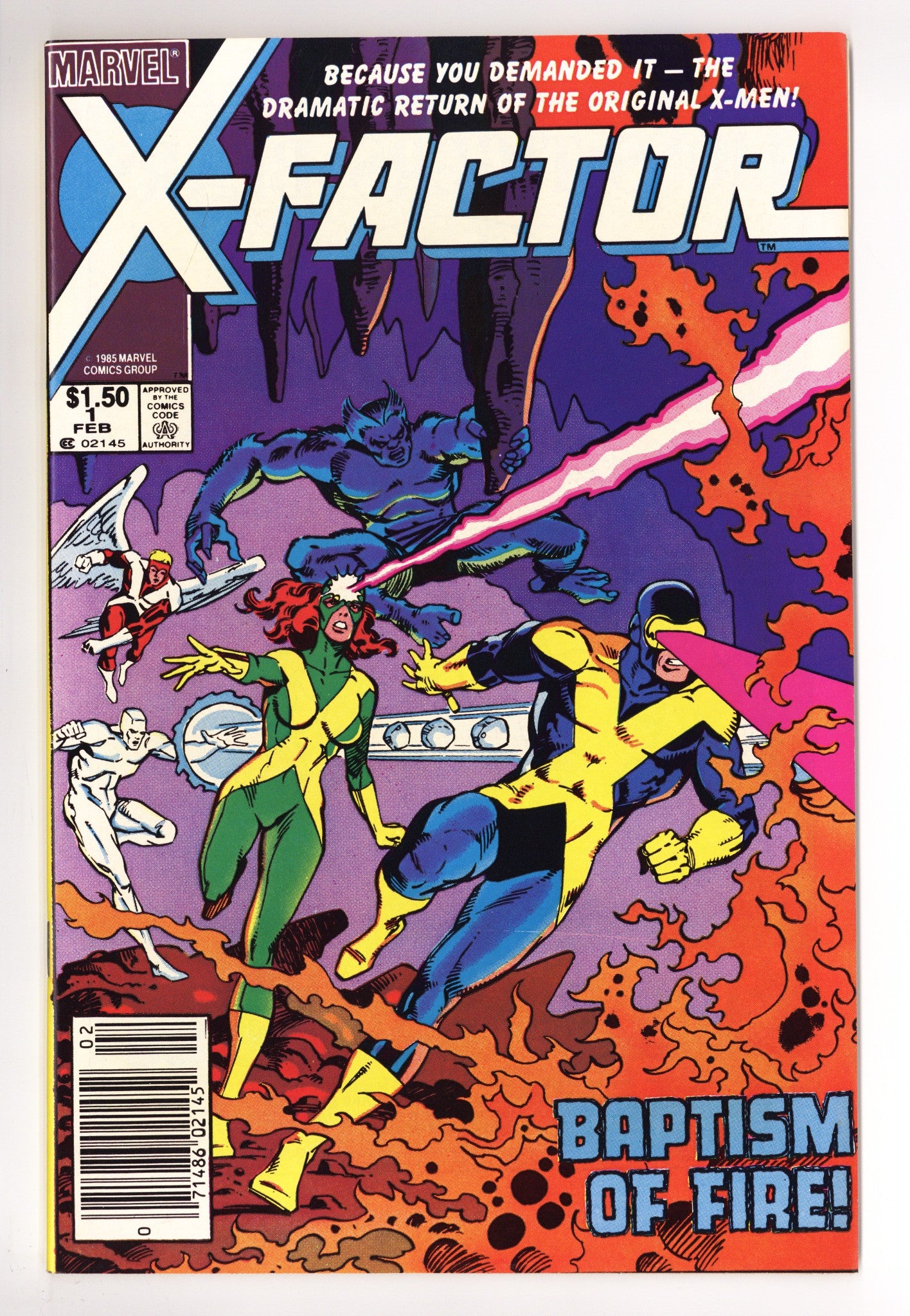 X-Factor Vol 1 1 NM- (9.2) (1986) Canadian Price Variant 