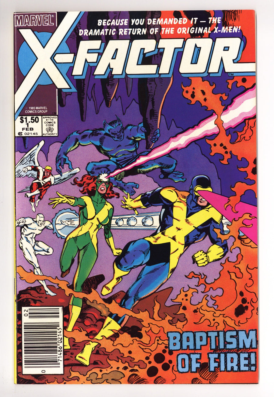 X-Factor Vol 1 1 NM- (9.2) (1986) Canadian Price Variant 
