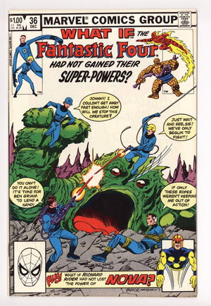 What If? Vol 1 36 VF/NM (9.0) Double Cover (1982) 