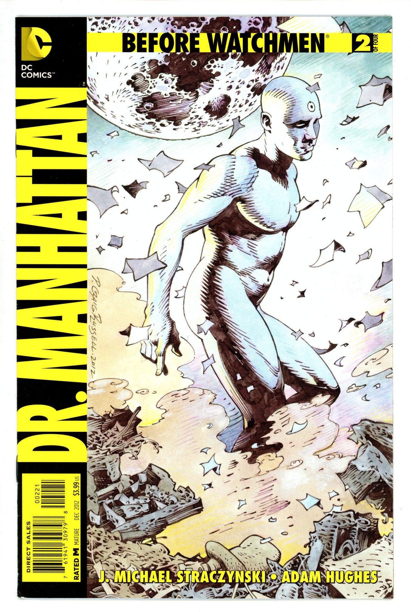 Before Watchmen: Dr. Manhattan 2 VF- (7.5) (2012) Incentive Variant 