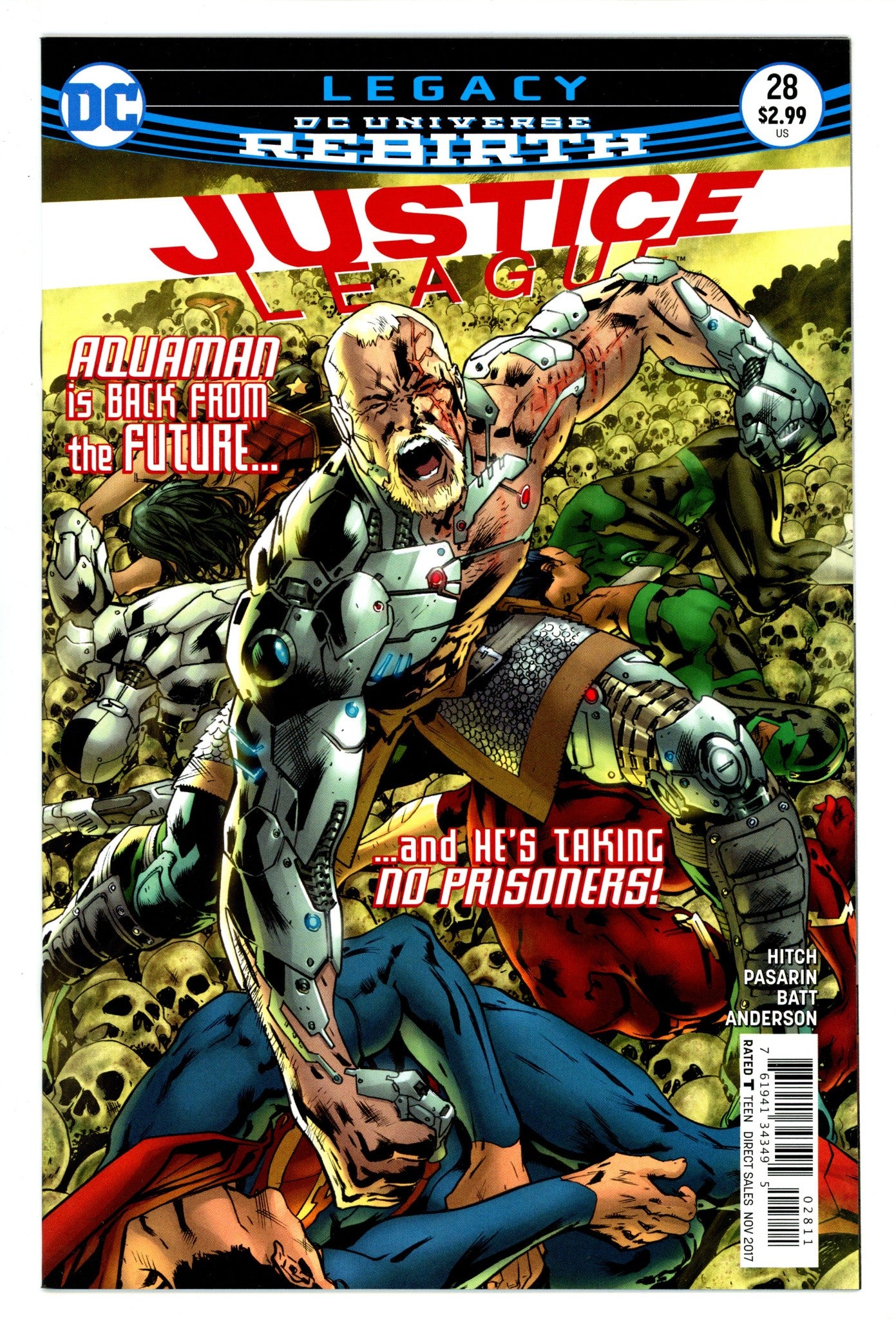 Justice League Vol 2 28 High Grade (2017) 