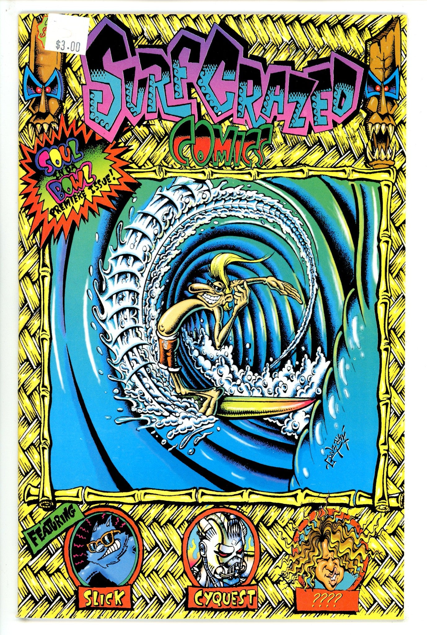 Surf Crazed Comics 1 FN/VF (1991)