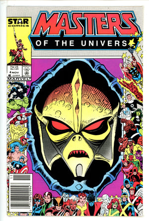 Masters of the Universe 4 VF+ (8.5) (1986) Newsstand