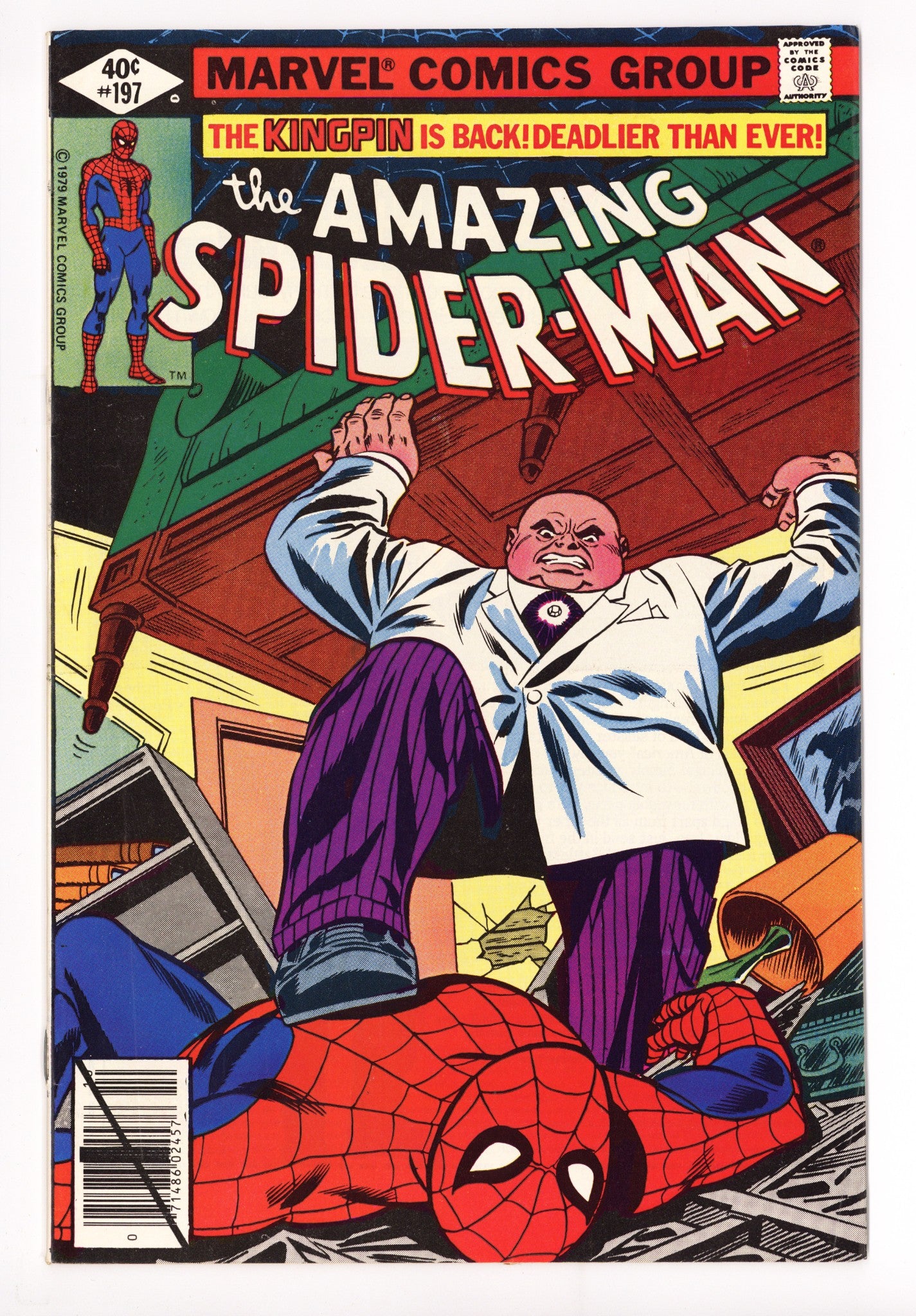 The Amazing Spider-Man Vol 1 197 FN (6.0) (1979) 
