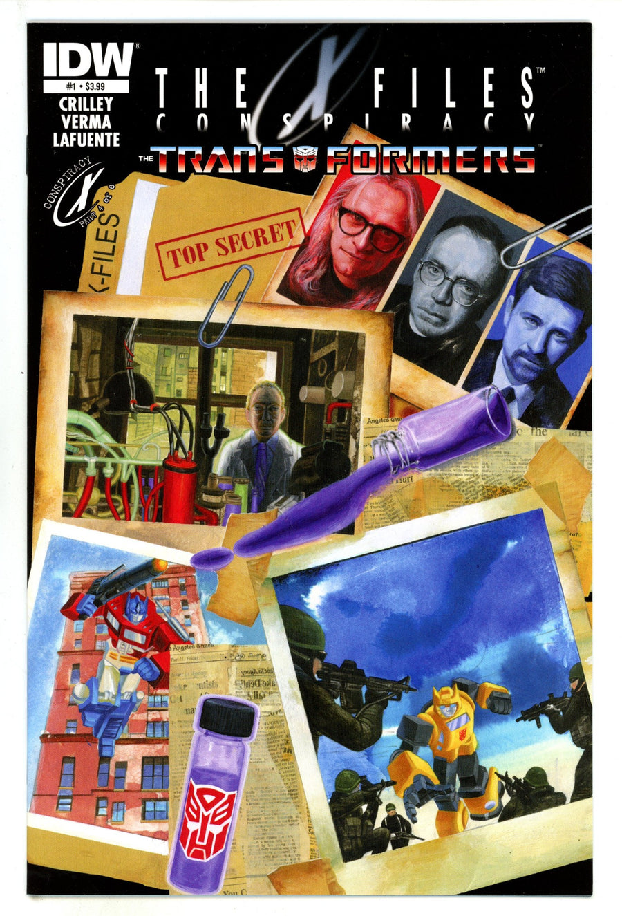 The X-Files / Transformers: Conspiracy   1  High Grade   (2014)        