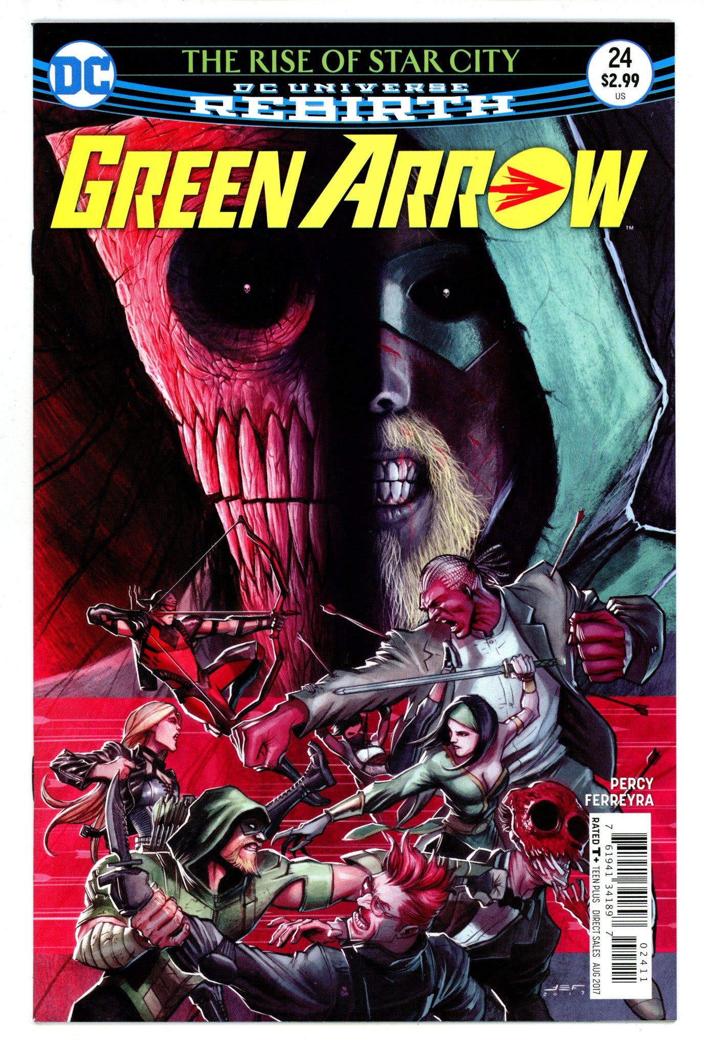 Green Arrow Vol 6 24 High Grade (2017) 