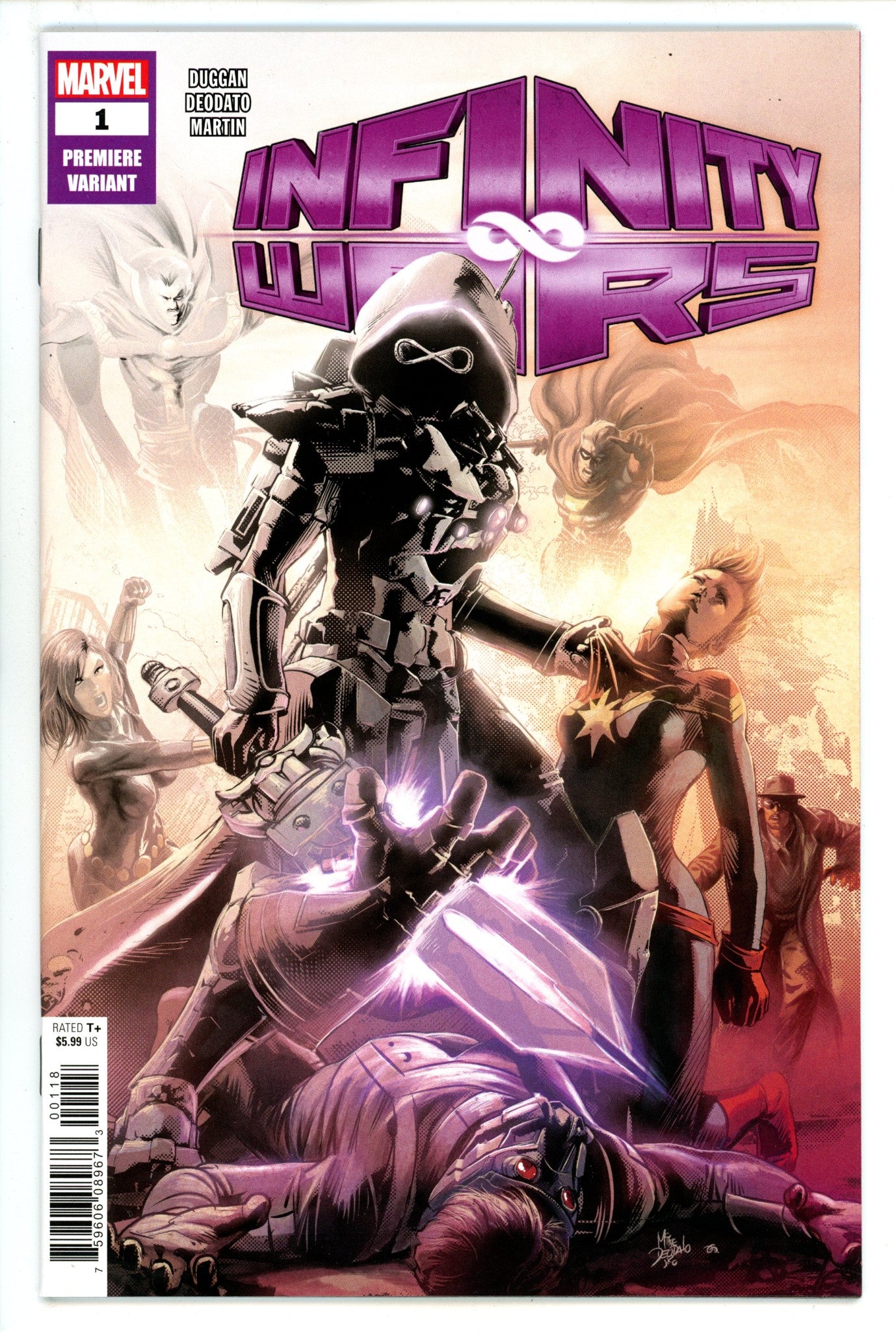 Infinity Wars 1 NM (9.4) (2018) Jr. Variant 