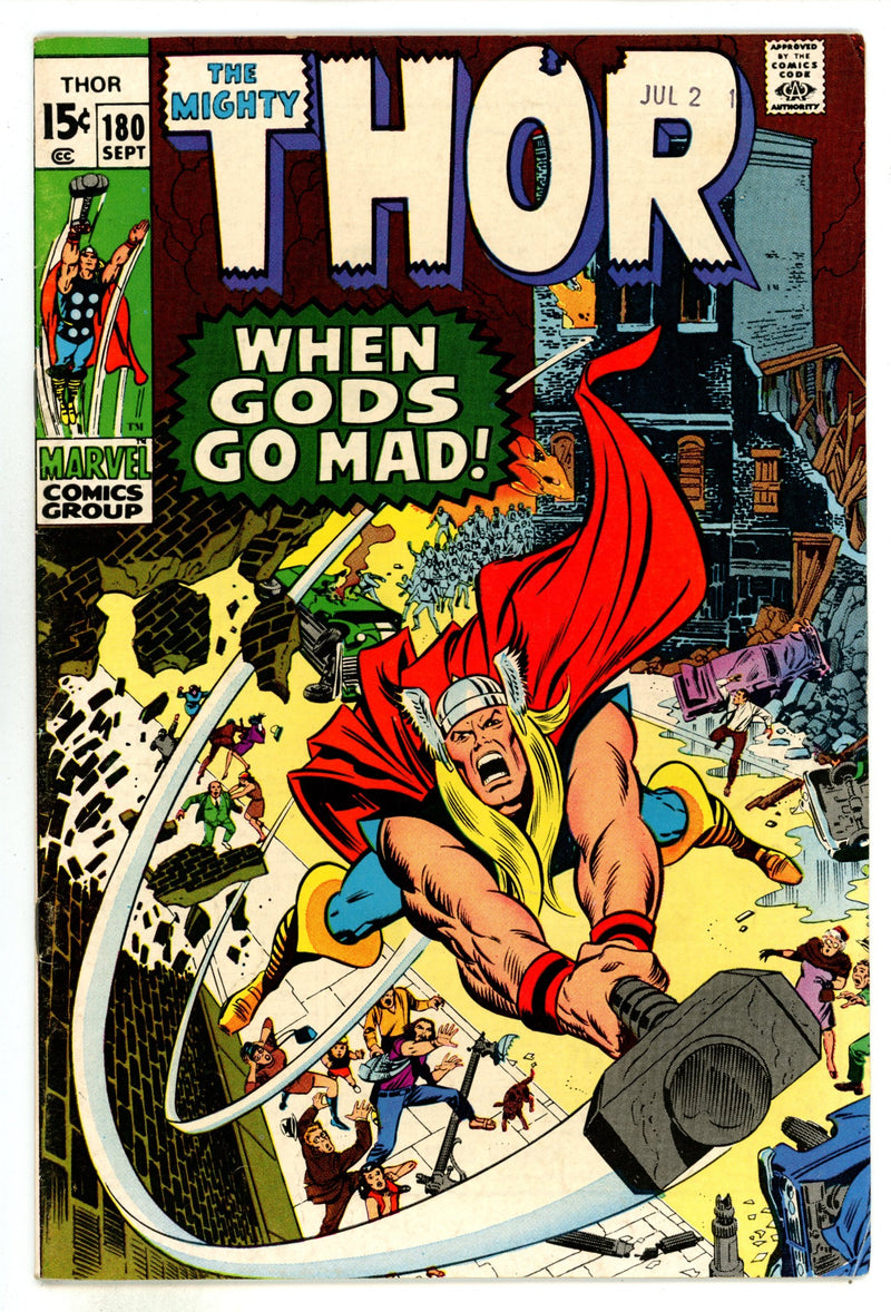 Thor Vol 1 180 FN (6.0) (1970) 