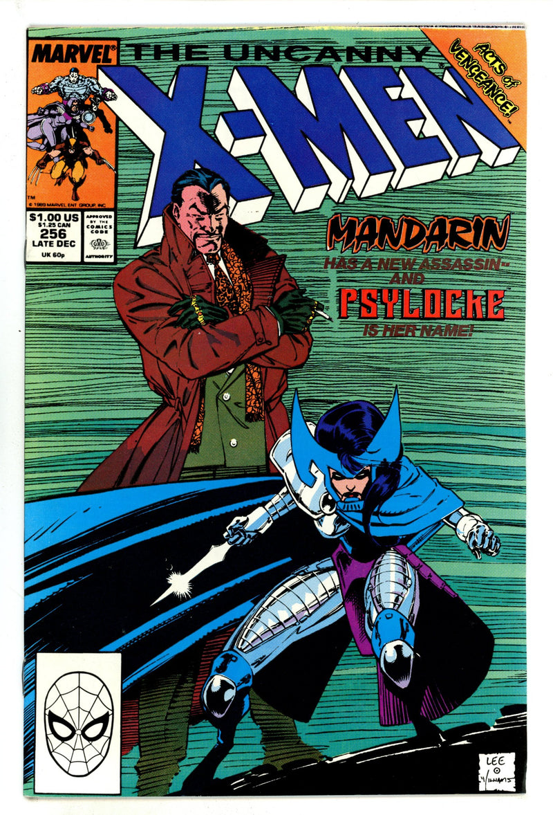 The Uncanny X-Men Vol 1 256 VF+ (8.5) (1989) 