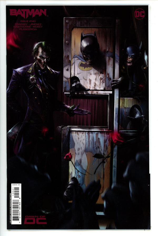 Batman Vol 3 140 Mattina Incentive Variant NM+ (2023)