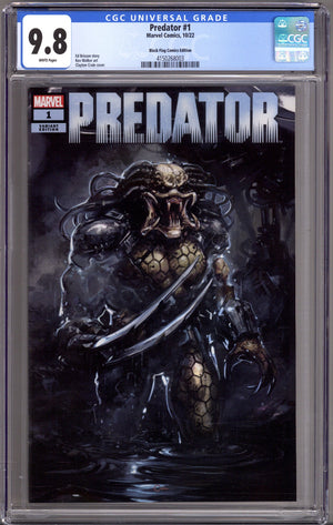 Predator Vol 1 1 CGC 9.8 (NM/M) (2022) Crain Exclusive Variant