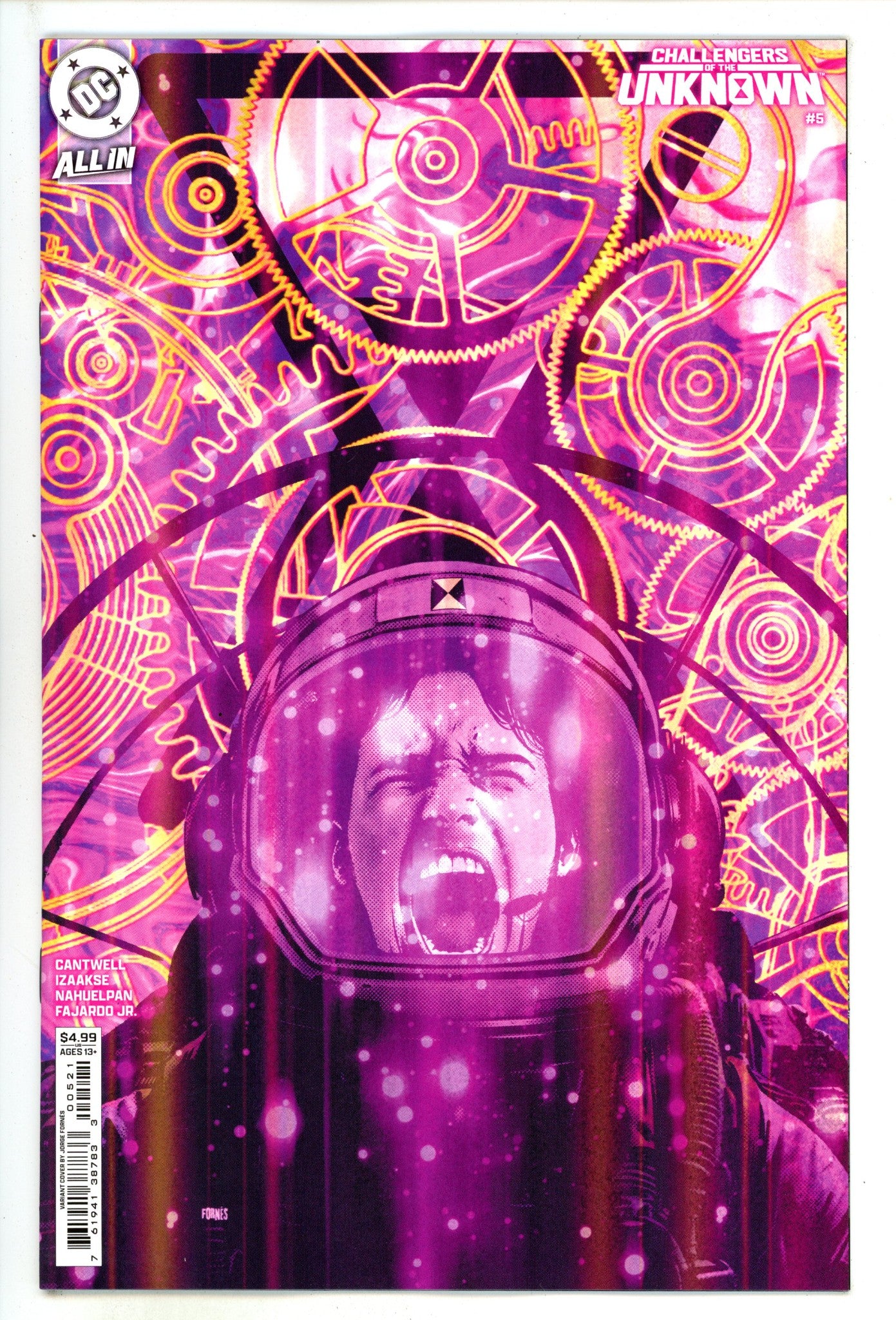 Challengers Of The Unknown Vol 5 5 Fornés Variant (2025)
