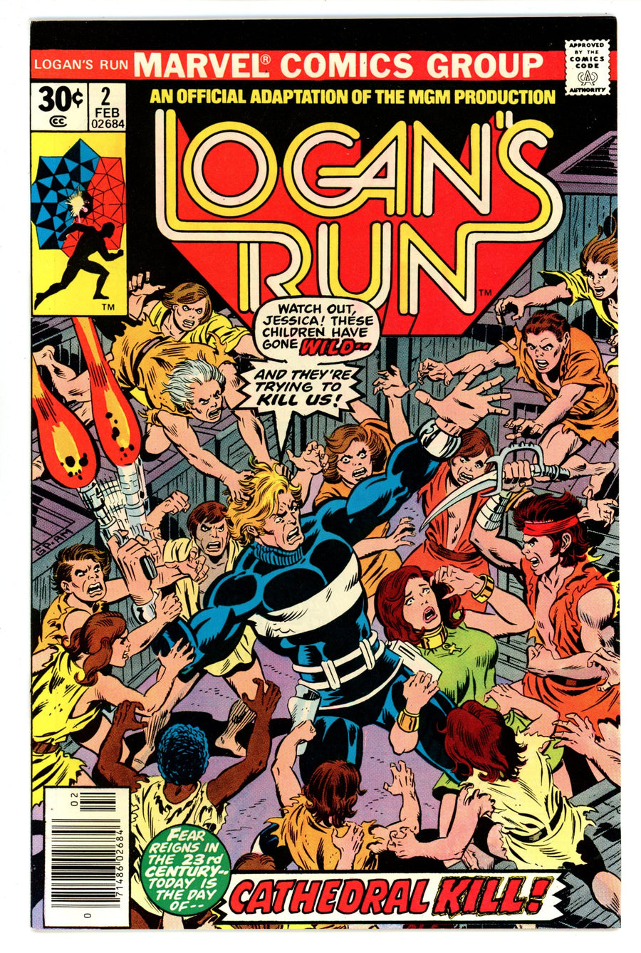 Logan's Run Vol 1 2  NM- (9.2)  (1977)   