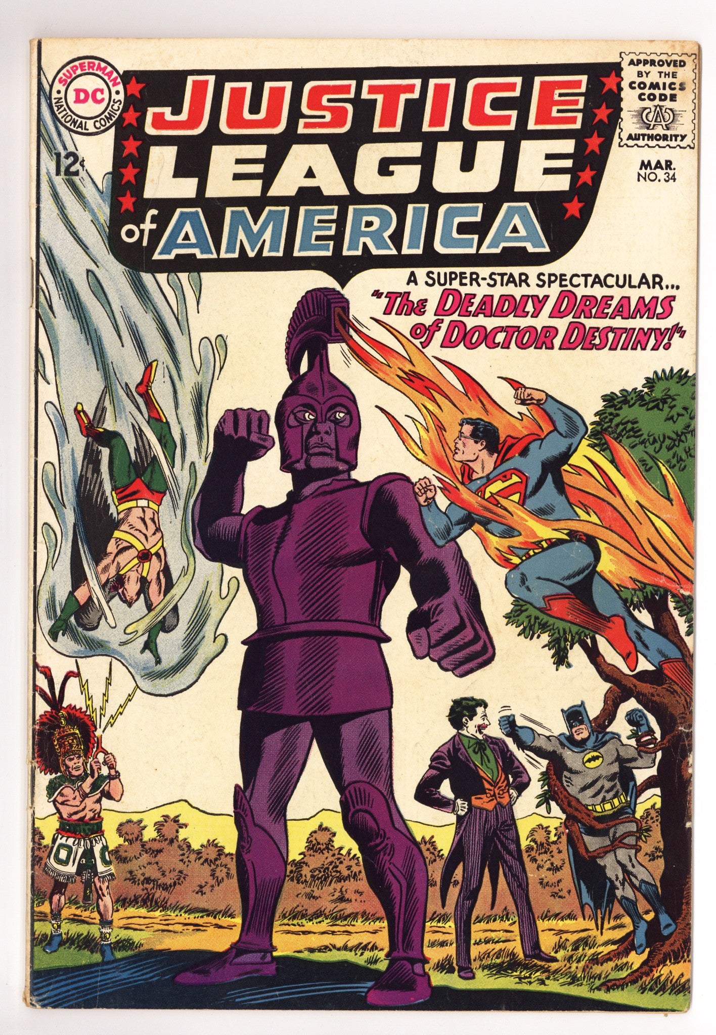 Justice League of America Vol 1 34 VG (4.0) (1965) 