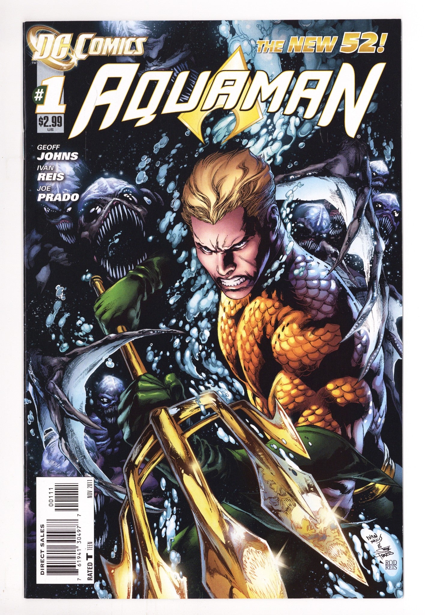 Aquaman Vol 7 1 High Grade (2011) 