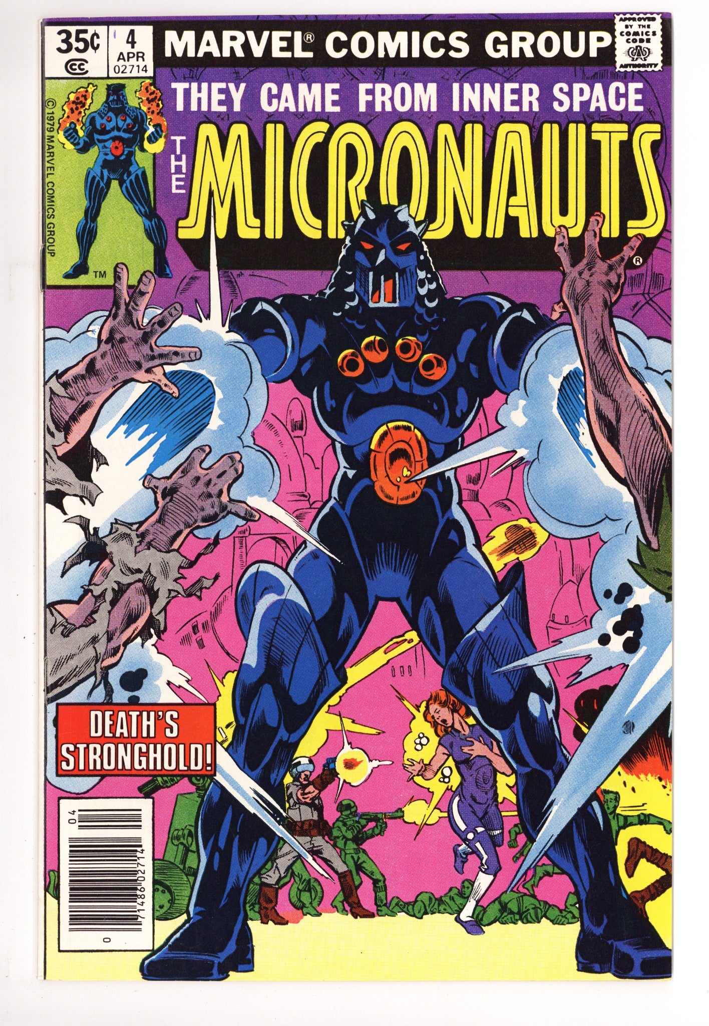 Micronauts Vol 1 4 Mid Grade (1979) 