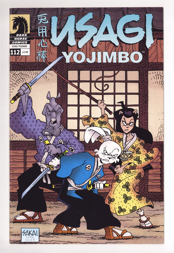 Usagi Yojimbo Vol 3 112 Mid Grade (2008)