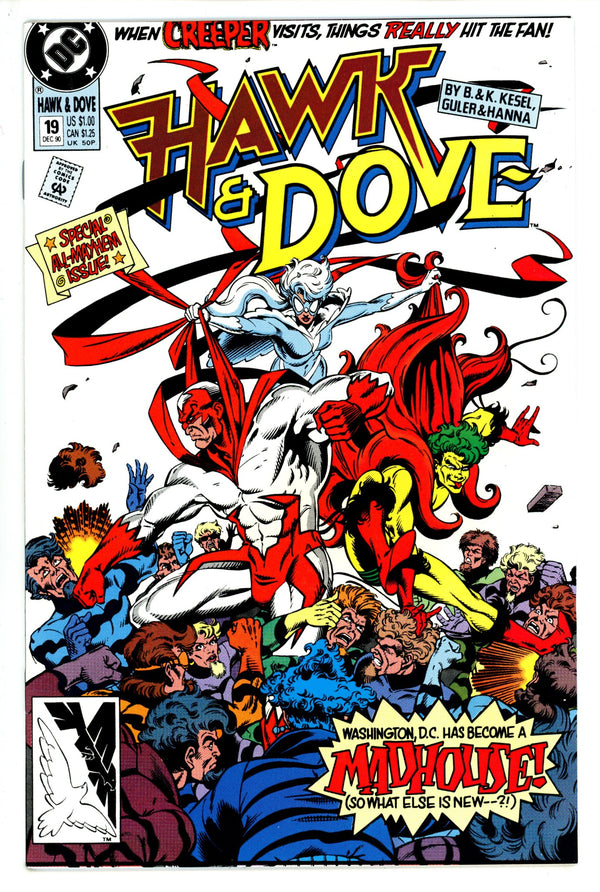 Hawk and Dove Vol 3 19 (1990)