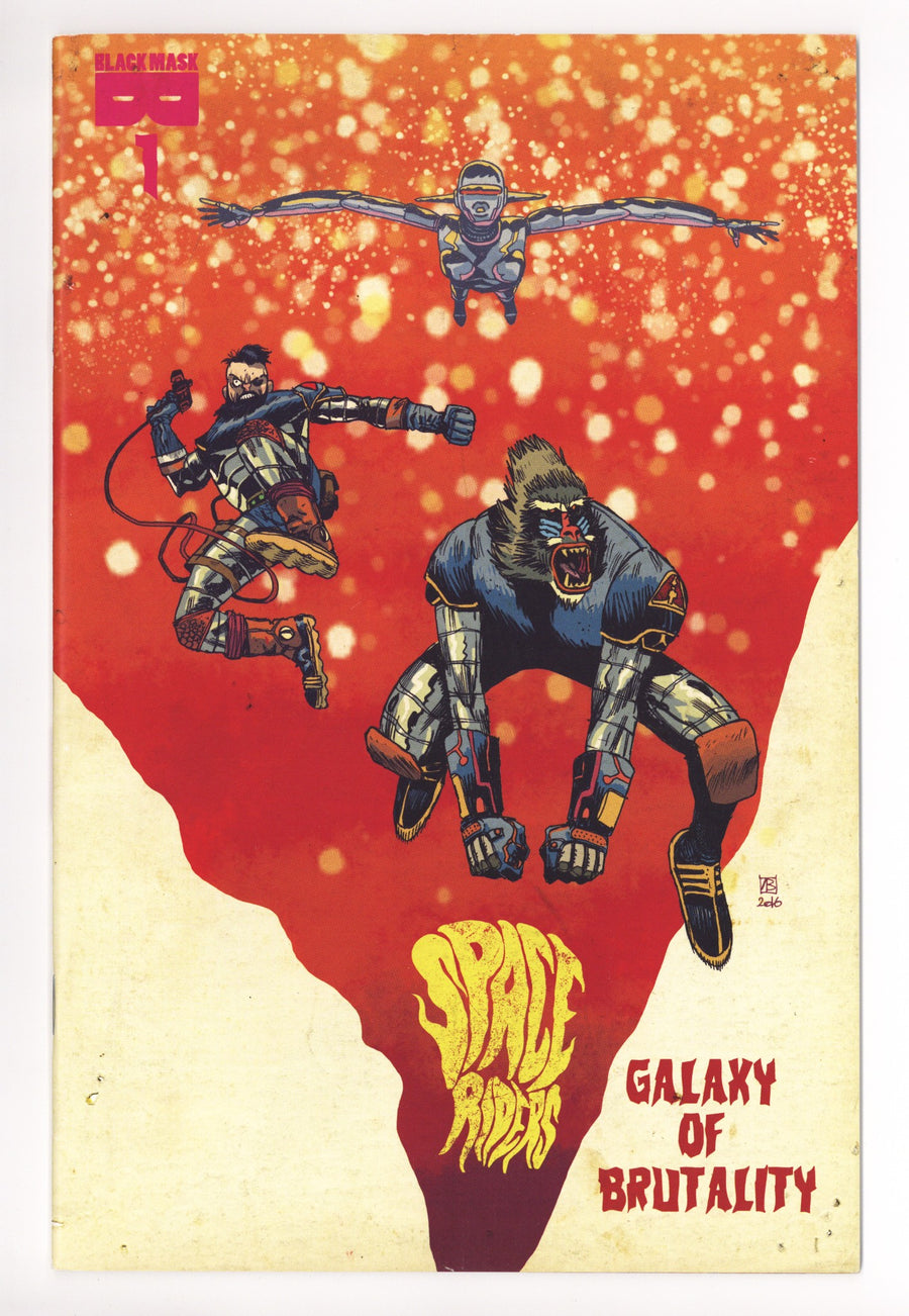 Space Riders Galaxy of Brutality 1 High Grade (2017) 2nd Print 