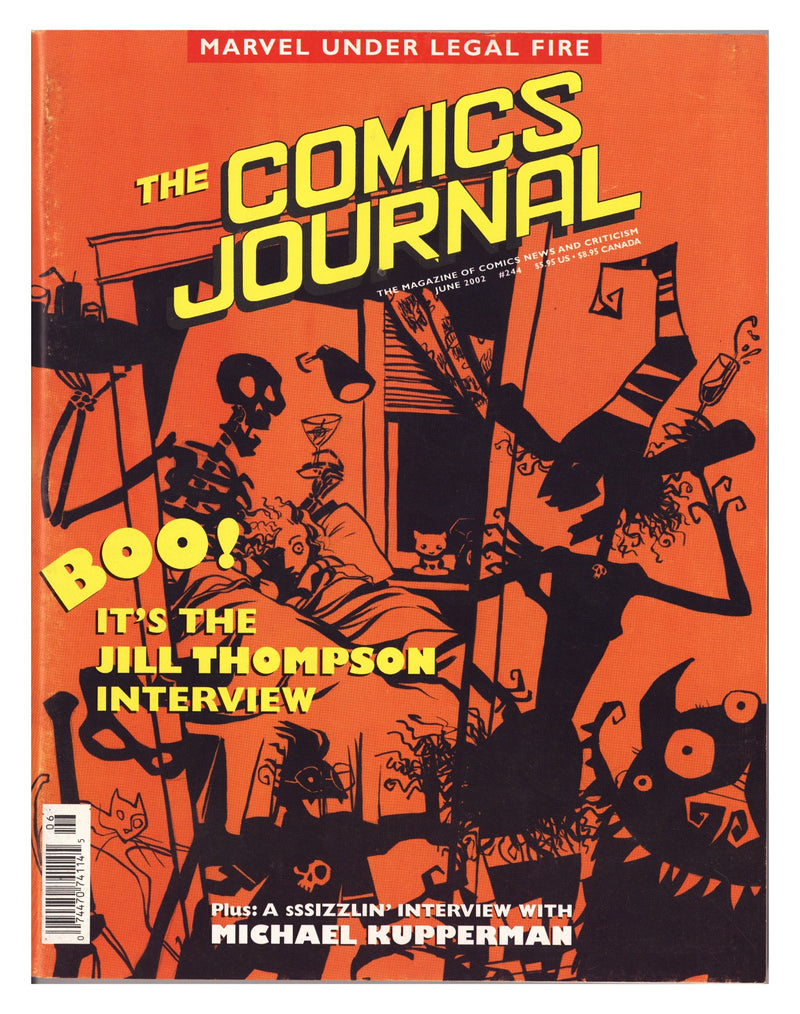 The Comics Journal 244 Mid Grade (2002) 