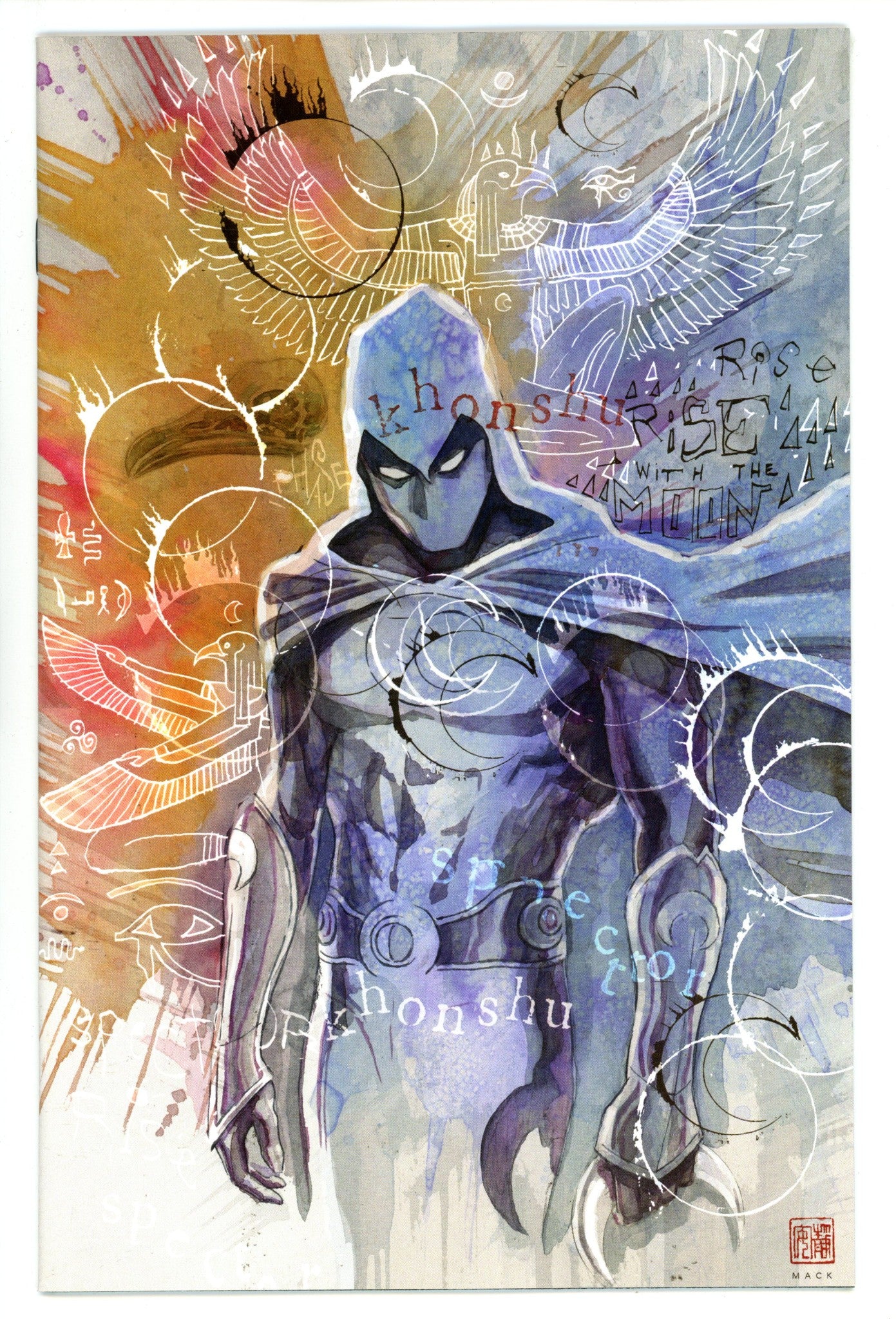 Moon Knight Vol 9 1 NM- (9.2) (2021) Mack Virgin Exclusive Variant 