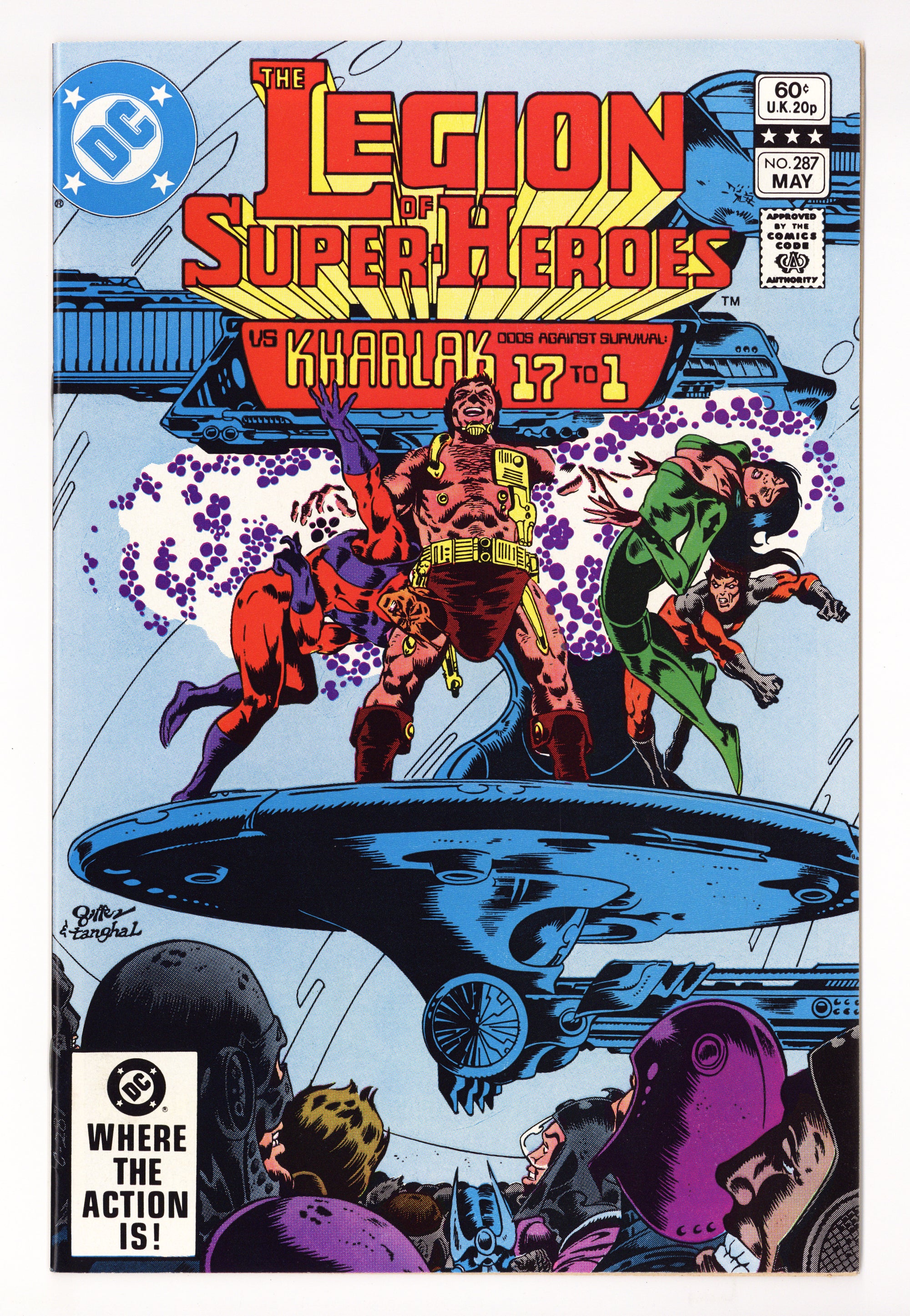 The Legion of Super-Heroes Vol 2 287 High Grade (1982) 