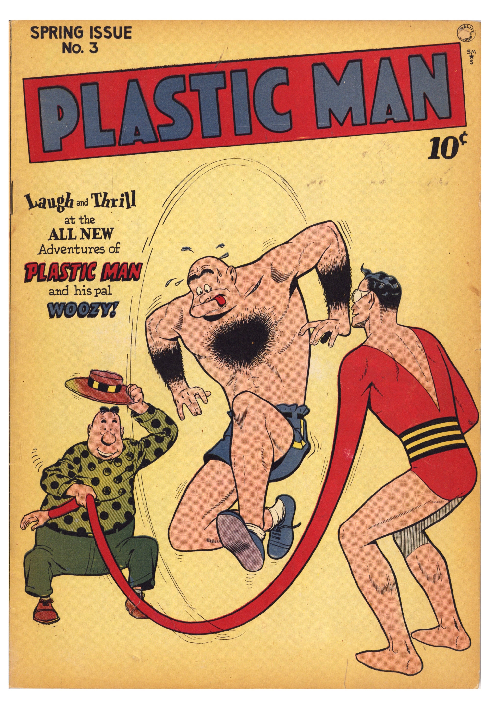 Plastic Man 3 VG (4.0) (1946) 