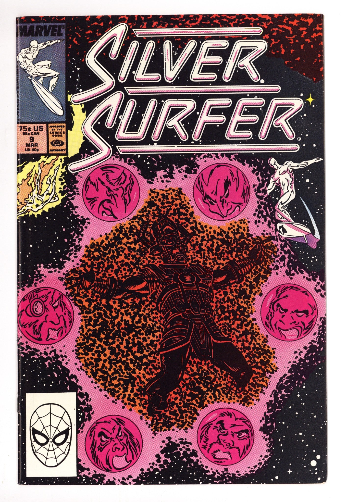 Silver Surfer Vol 3 9 Mid Grade (1988) 