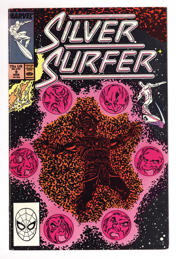 Silver Surfer Vol 3 9 Mid Grade (1988)