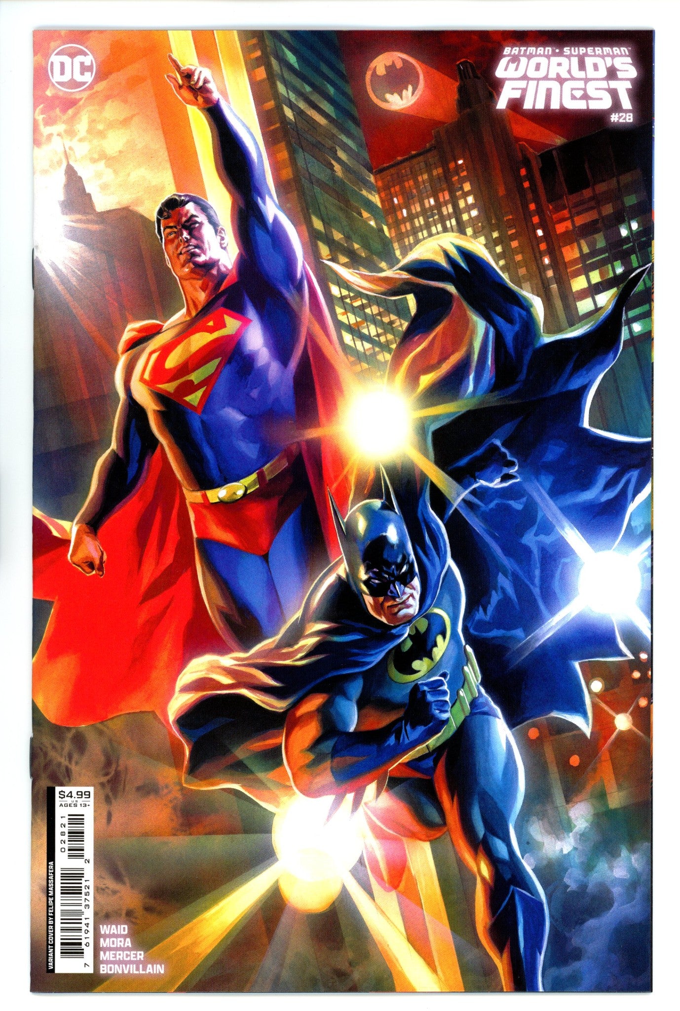 Batman Superman Worlds Finest 28 Massafera Variant (2024)