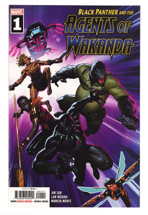 Black Panther and the Agents of Wakanda 1 High Grade (2019) 