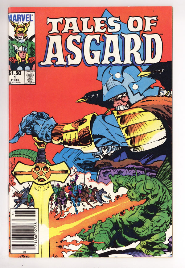 Tales of Asgard Vol 2 1 VF- (7.5) (1984) Canadian Price Variant