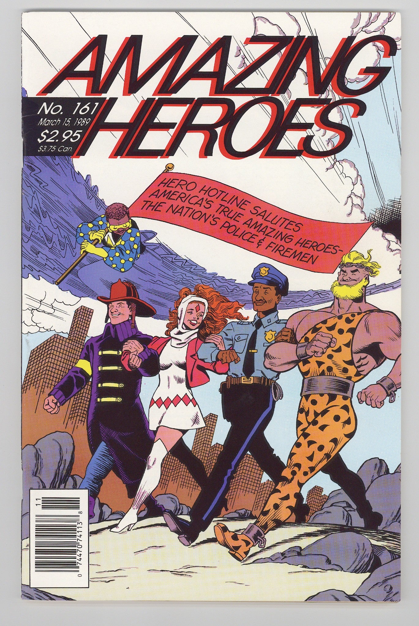 Amazing Heroes 161 VF (8.0) (1989) 