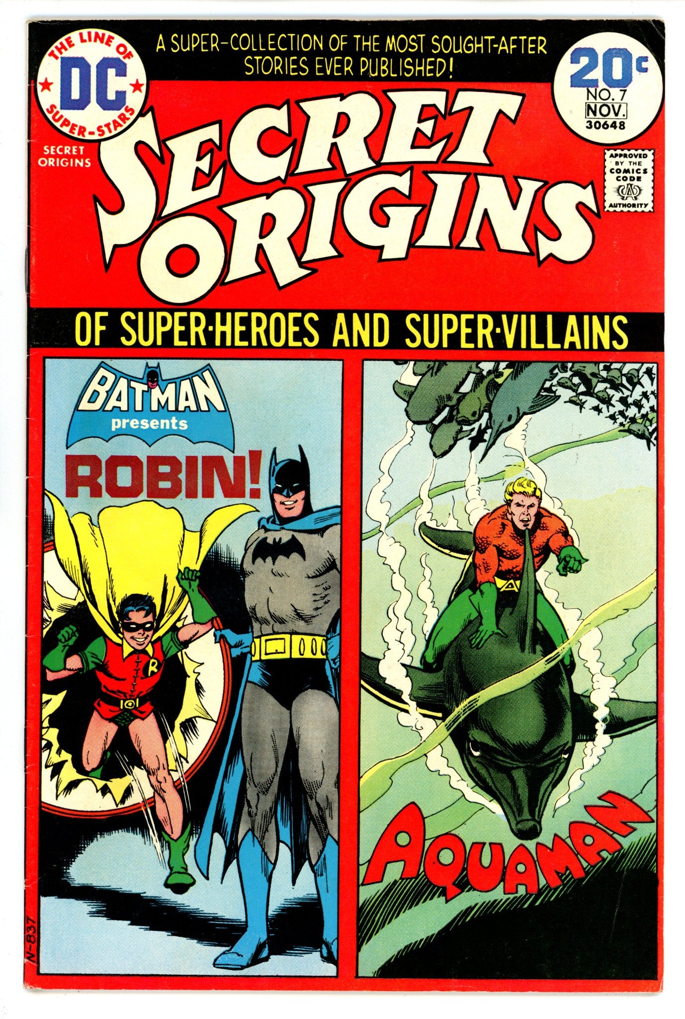 Secret Origins Vol 1 7 FN- (5.5) (1974) 