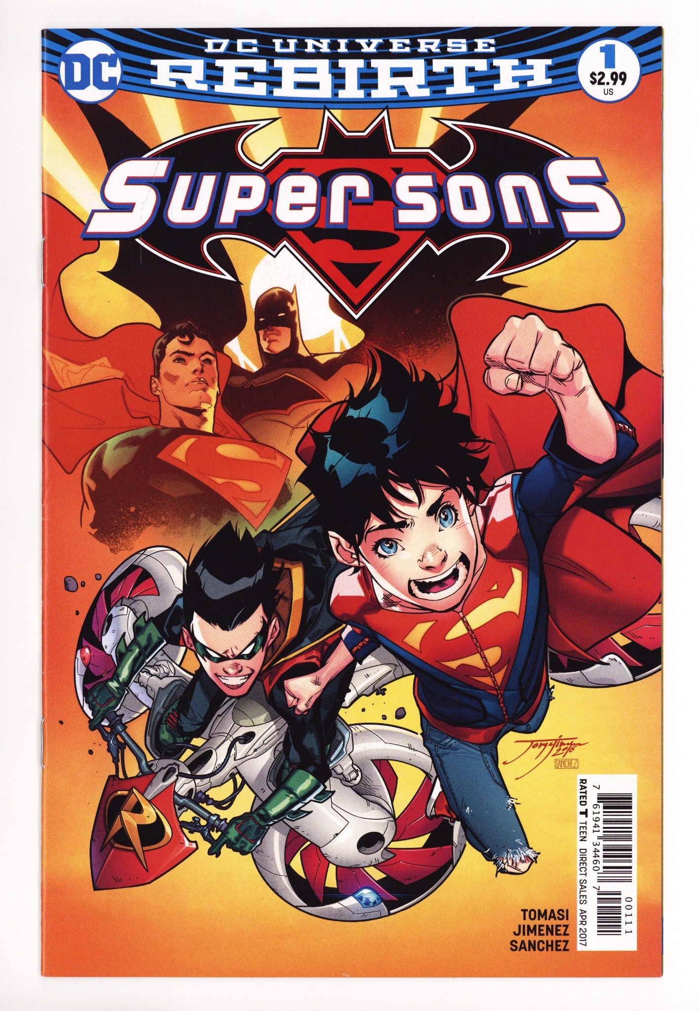 Super Sons 1 High Grade (2017) 