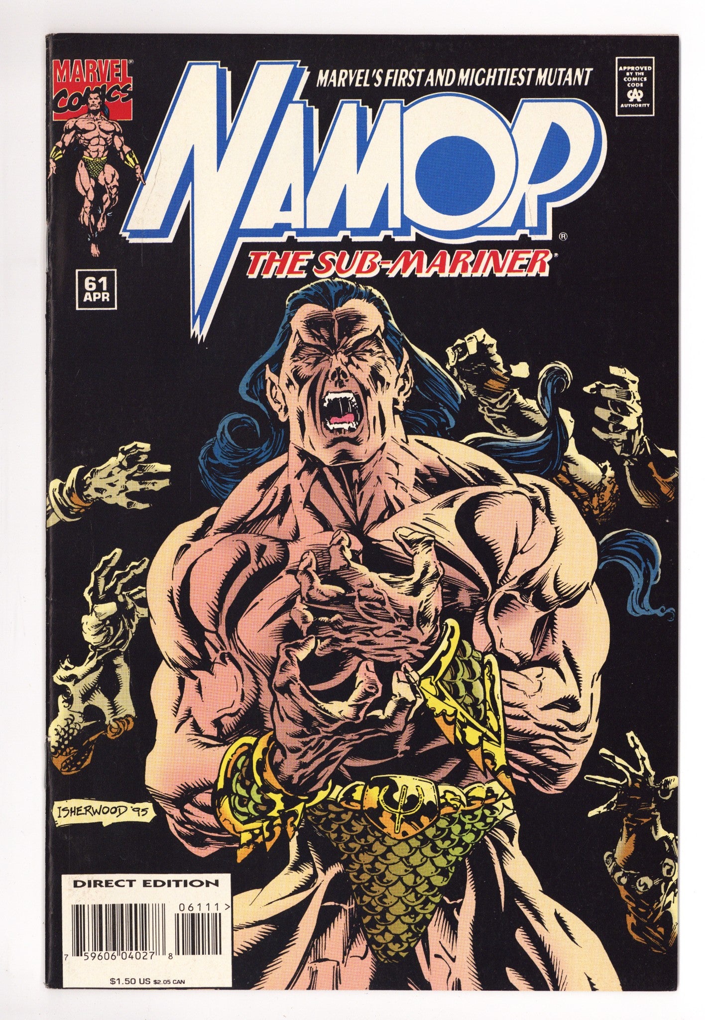 Namor, the Sub-Mariner 61 Mid Grade (1995) 