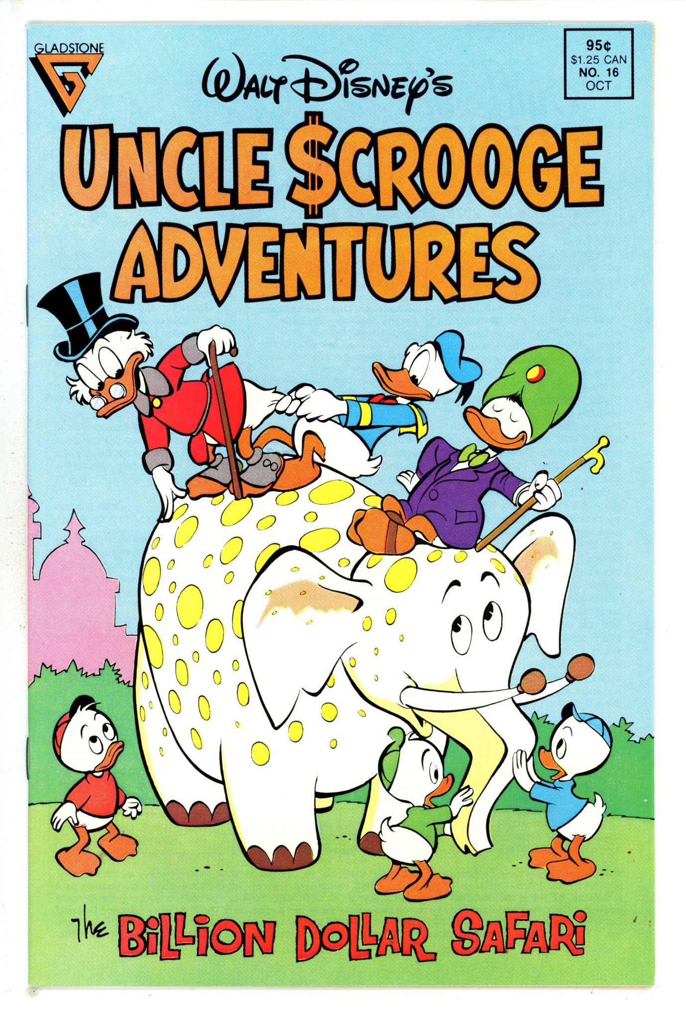 Walt Disney's Uncle Scrooge Adventures 16 VF (1989)