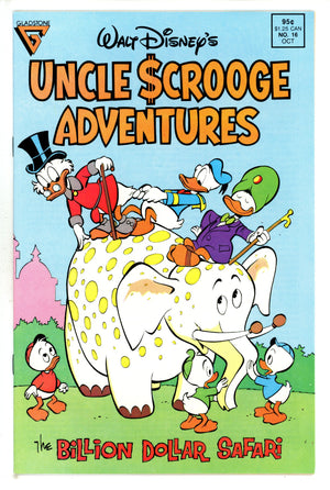 Walt Disney's Uncle Scrooge Adventures 16 VF (1989)