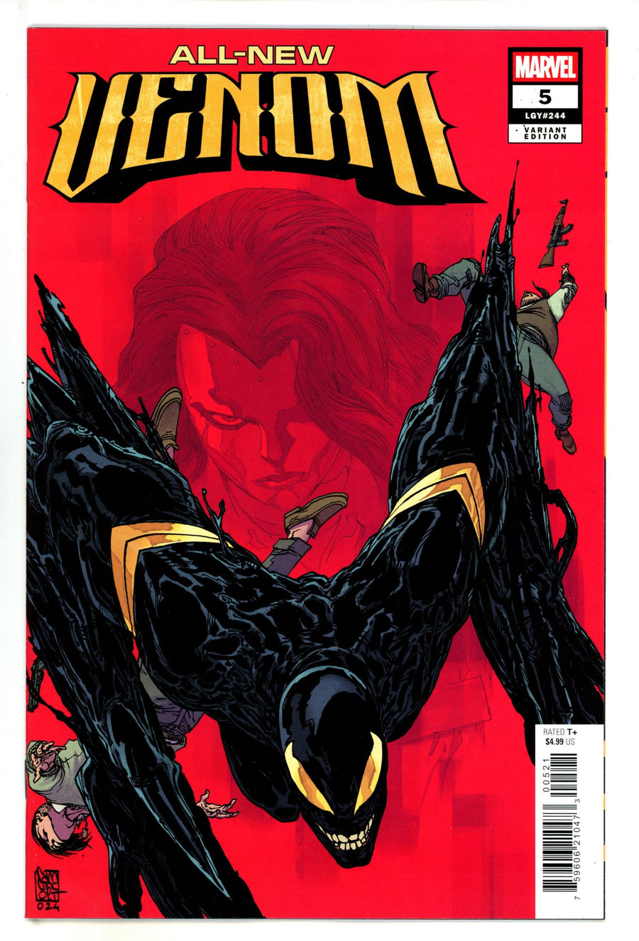 All-New Venom 5 Camuncoli Connecting Variant (2025)