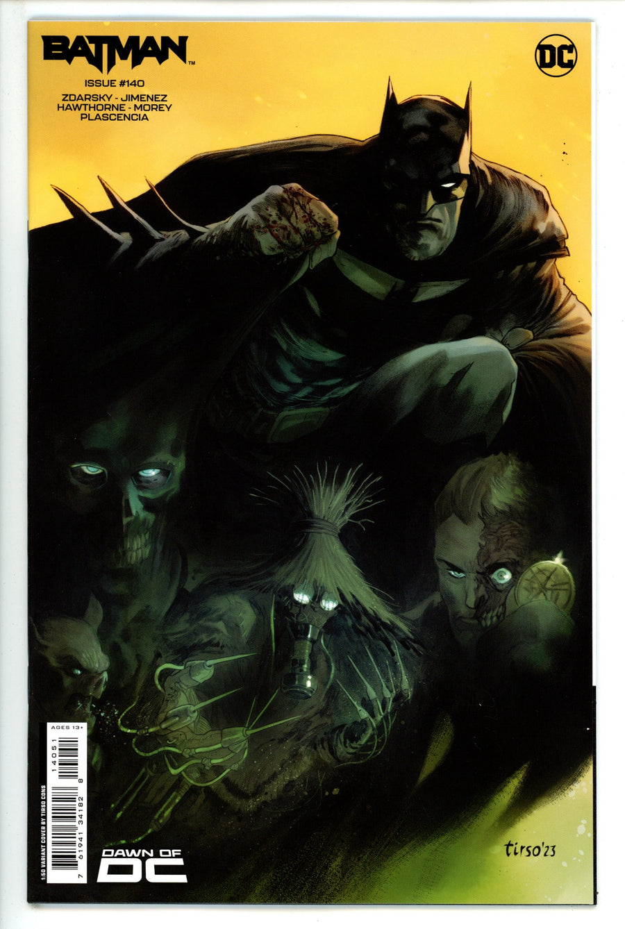 Batman Vol 3 140 Cons Incentive Variant NM+ (2023)