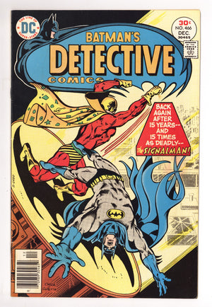 Detective Comics Vol 1 466 FN (6.0) (1976)